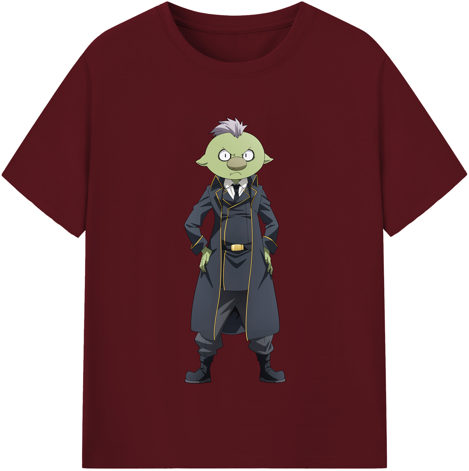 （画像用） 転スラ Regarding Reincarnated to Slime 綿100％半袖Tシャツ（フロントプリント）